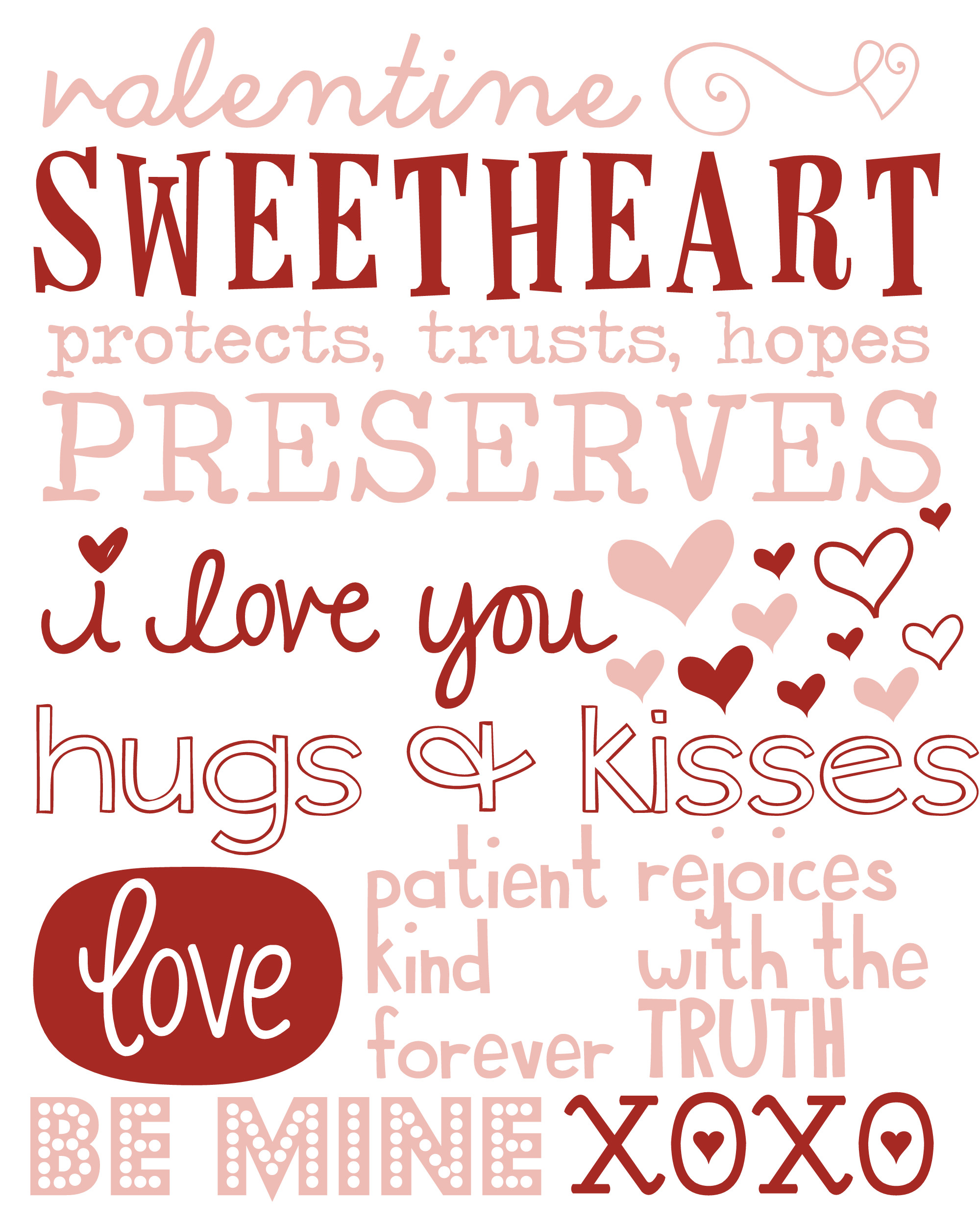 Free Valentines Day Printables - Small Things Are Big Things2000 x 2500